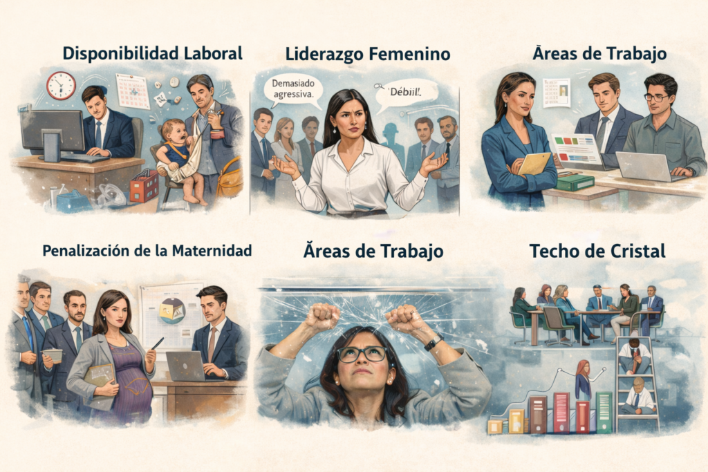 Mujer latina enfrentando 5 estereotipos más comunes en las empresas mexicanas