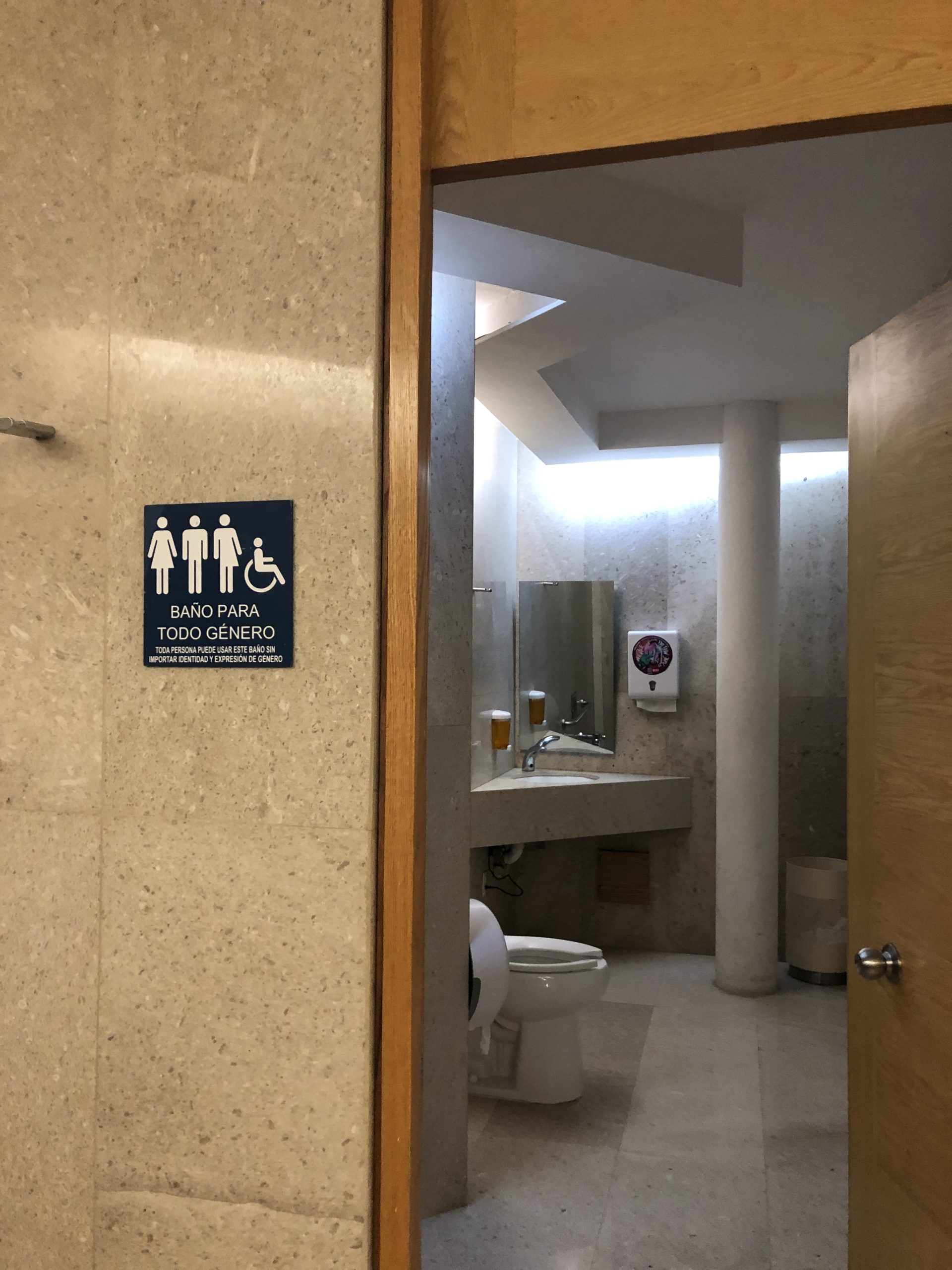 Baños inclusivos como acción concreta